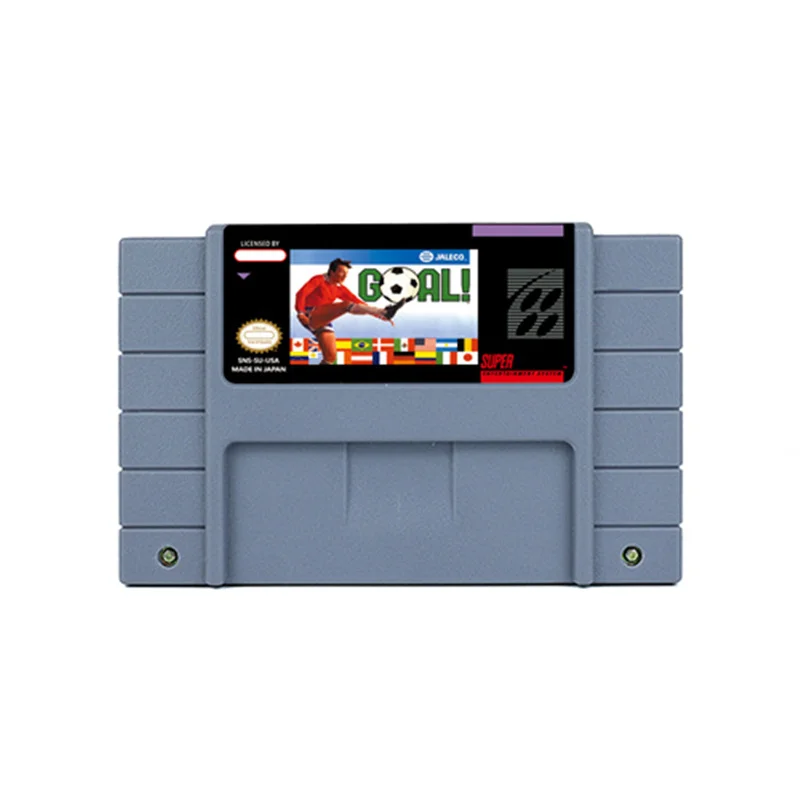 Цель! Или супер гол ролевая игра для SNES 16 бит Ретро тележка подарок для детей
Цель! Или супер гол ролевая игра для SNES 16 бит Ретро тележка подарок для детей
