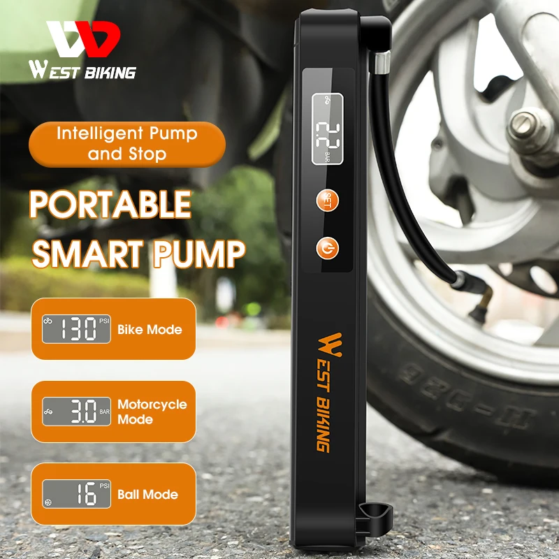 1500mAh Electric Bicycle Pump 7.4V Auto-stop 130 PSI Tire Inflator with Pressure Gauge Rechargeable Bike Motorcycle Ball Pump
1500mAh Electric Bicycle Pump 7.4V Auto-stop 130 PSI Tire Inflator with Pressure Gauge Rechargeable Bike Motorcycle Ball Pump