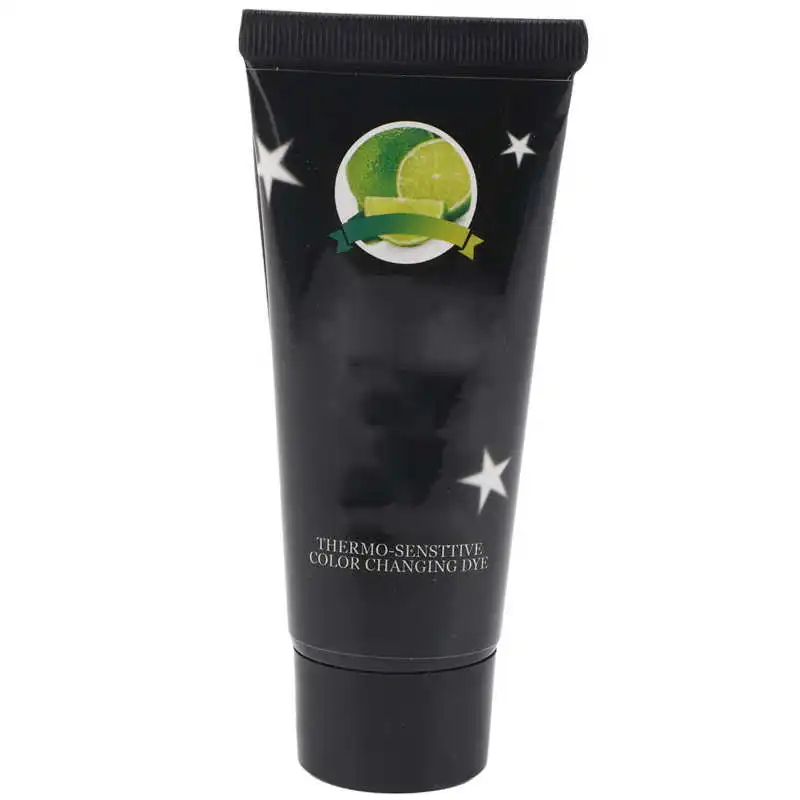 Hair Color Mild 60ML Thermochromic Hair Dye Fashionable Green Yellow for Men Women for Home Salon
Hair Color Mild 60ML Thermochromic Hair Dye Fashionable Green Yellow for Men Women for Home Salon