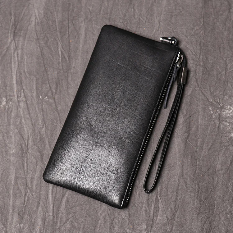 Genuine leather men's handbag women's cow long zero purse soft thin mobile phone card
Genuine leather men's handbag women's cow long zero purse soft thin mobile phone card