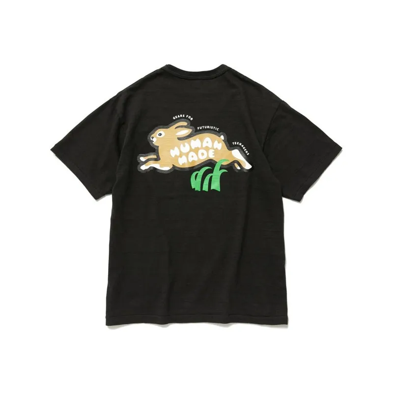 HUMAN MADE Slub Cotton Love Run Rabbit Letter Printing Men's And Women's Short Sleeved Round Neck T-shirts
HUMAN MADE Slub Cotton Love Run Rabbit Letter Printing Men's And Women's Short Sleeved Round Neck T-shirts