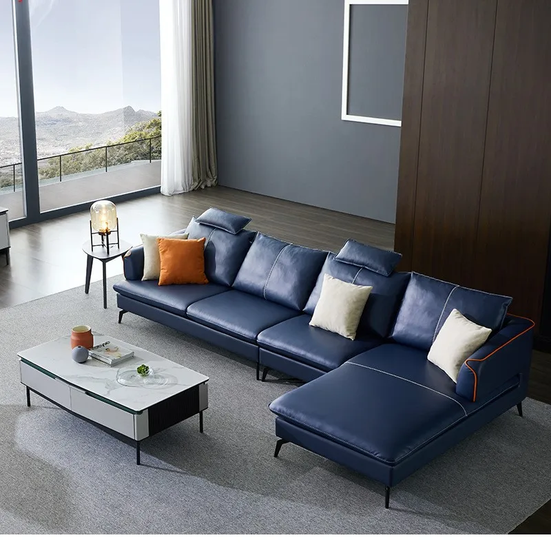 Bordic Custom Sofa Leather Sofa Top Layer Cowhide Modern Simple Small Family Living Room Italian Minimalist Down Three People
Bordic Custom Sofa Leather Sofa Top Layer Cowhide Modern Simple Small Family Living Room Italian Minimalist Down Three People