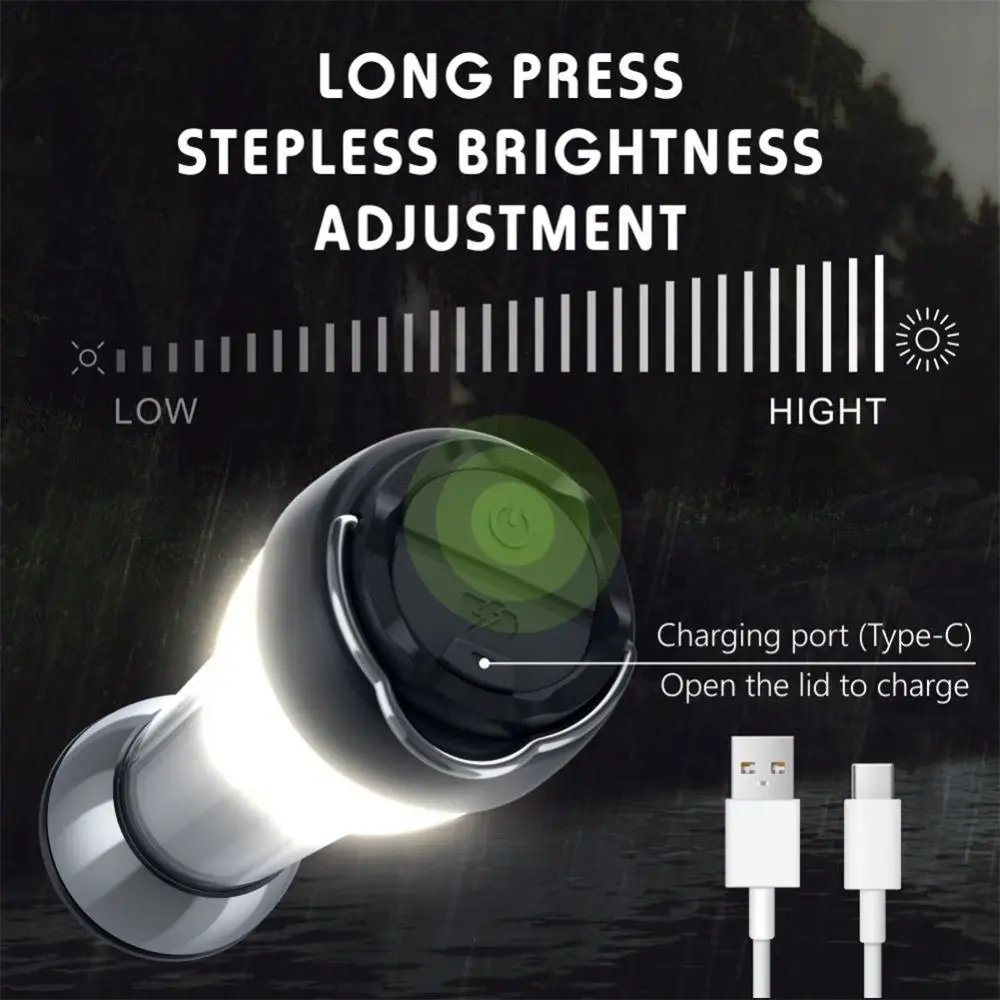 Multifunctional Outdoor Lighthouse Camping Light Portable Rechargeable Camping Light Emergency Waterproof Portable Light
Multifunctional Outdoor Lighthouse Camping Light Portable Rechargeable Camping Light Emergency Waterproof Portable Light