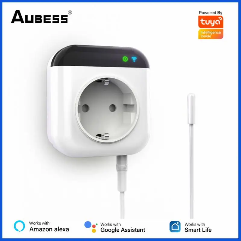 Tuya Wifi Programmable Room Thermostat Smart Thermostat Plug Wireless Plug-in Socket Schedule Timer Electric Switch For Heating
Tuya Wifi Programmable Room Thermostat Smart Thermostat Plug Wireless Plug-in Socket Schedule Timer Electric Switch For Heating