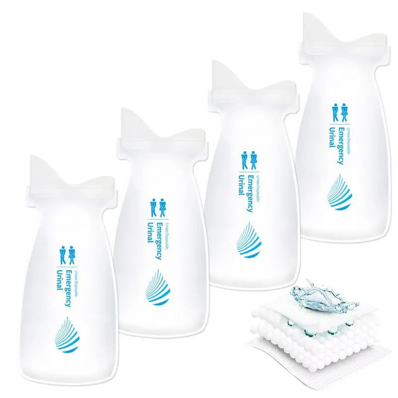 Car Urine Bag Unisex Urinal Toilet Convenience Bag Convenient to Use Pee Bags for Men Women Kids Children and Patient
Car Urine Bag Unisex Urinal Toilet Convenience Bag Convenient to Use Pee Bags for Men Women Kids Children and Patient