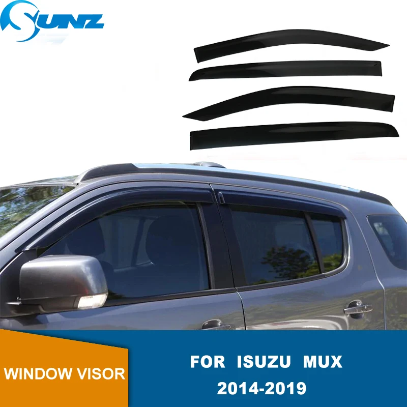 Window Visor For Isuzu Mux Mu-x 2014 2015 2016 2017 2018 2019 Weather Shield Sun Rain Deflectors Car Exterior Accessories SUNZ
Window Visor For Isuzu Mux Mu-x 2014 2015 2016 2017 2018 2019 Weather Shield Sun Rain Deflectors Car Exterior Accessories SUNZ