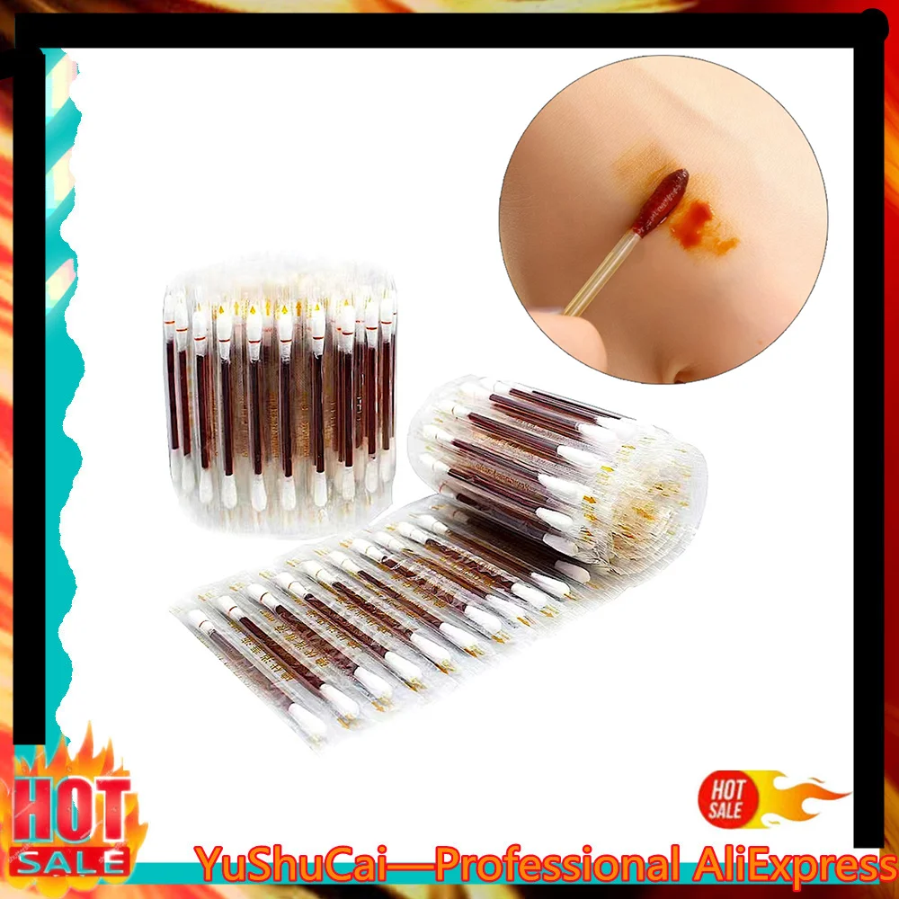 50pcs Disposable Medical Iodine Cotton Swab Iodine Disinfection Cotton Swab Climbing Auxiliary First Aid Safety Survival Supplie
50pcs Disposable Medical Iodine Cotton Swab Iodine Disinfection Cotton Swab Climbing Auxiliary First Aid Safety Survival Supplie