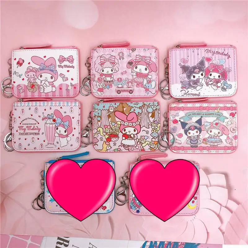 Креативный кошелек Sanrio Me Melody из искусственной кожи, кошелек для монет, мультяшный аниме Kuromi, свободный кошелек для удостоверения личности с ...
Креативный кошелек Sanrio Me Melody из искусственной кожи, кошелек для монет, мультяшный аниме Kuromi, свободный кошелек для удостоверения личности с ...