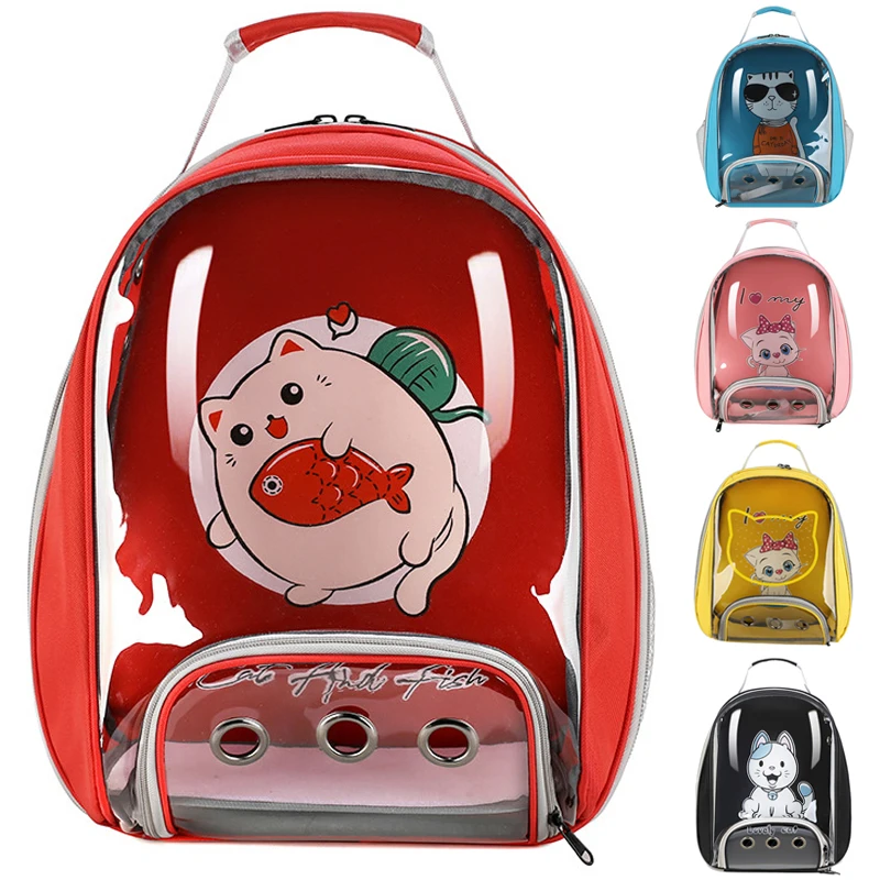 Portable Pet Carrier Bag Breathable Cat Bag Outdoor Travel Backpack for Cat and Dog Transparent Space Pet Backpack Bag for Cat
Portable Pet Carrier Bag Breathable Cat Bag Outdoor Travel Backpack for Cat and Dog Transparent Space Pet Backpack Bag for Cat