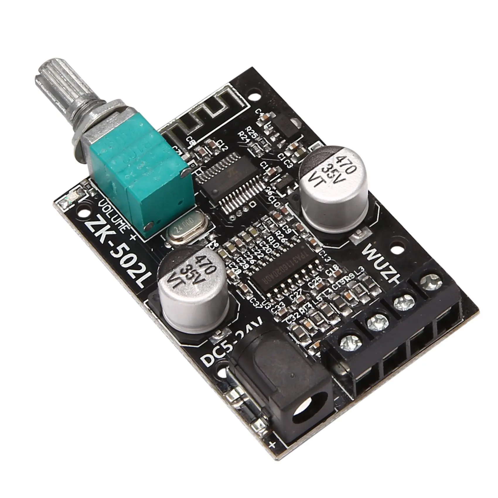 Bluetooth 5.0 Wireless Audio Digital Power Amplifier Stereo Board 50Wx2 Bluetooth Amp Amplificador ZK-502L
Bluetooth 5.0 Wireless Audio Digital Power Amplifier Stereo Board 50Wx2 Bluetooth Amp Amplificador ZK-502L