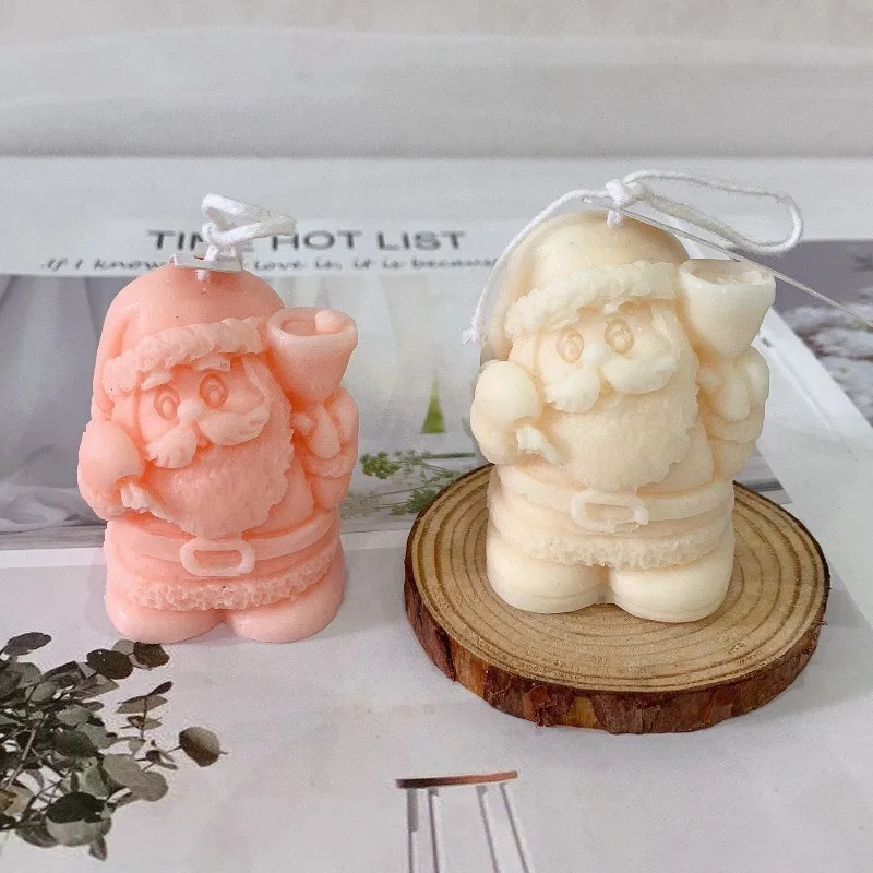 3D Christmas Santa Claus Silicone Candle Mold DIY Gypsum Soap Resin Ice Mould Candle Making Tool Small Bell Christmas Decor Gift
3D Christmas Santa Claus Silicone Candle Mold DIY Gypsum Soap Resin Ice Mould Candle Making Tool Small Bell Christmas Decor Gift