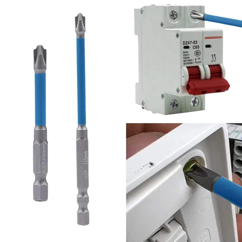 3Pcs FPH2 Magnetic Special Cross Screwdriver Bit Non Slip Nutdrivers For Socket Switch Electrician Power Tool 65/110mm
3Pcs FPH2 Magnetic Special Cross Screwdriver Bit Non Slip Nutdrivers For Socket Switch Electrician Power Tool 65/110mm