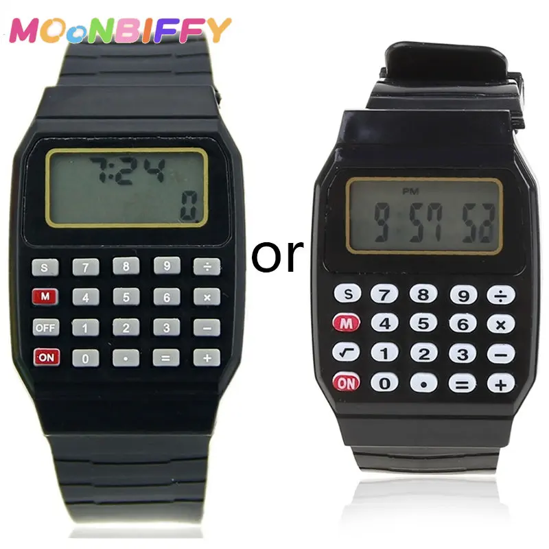 Fad Children Silicone Date Multi-Purpose Kids Electronic Calculator Wrist Watch Educational Toys Telling Time Clock for Kids
Fad Children Silicone Date Multi-Purpose Kids Electronic Calculator Wrist Watch Educational Toys Telling Time Clock for Kids