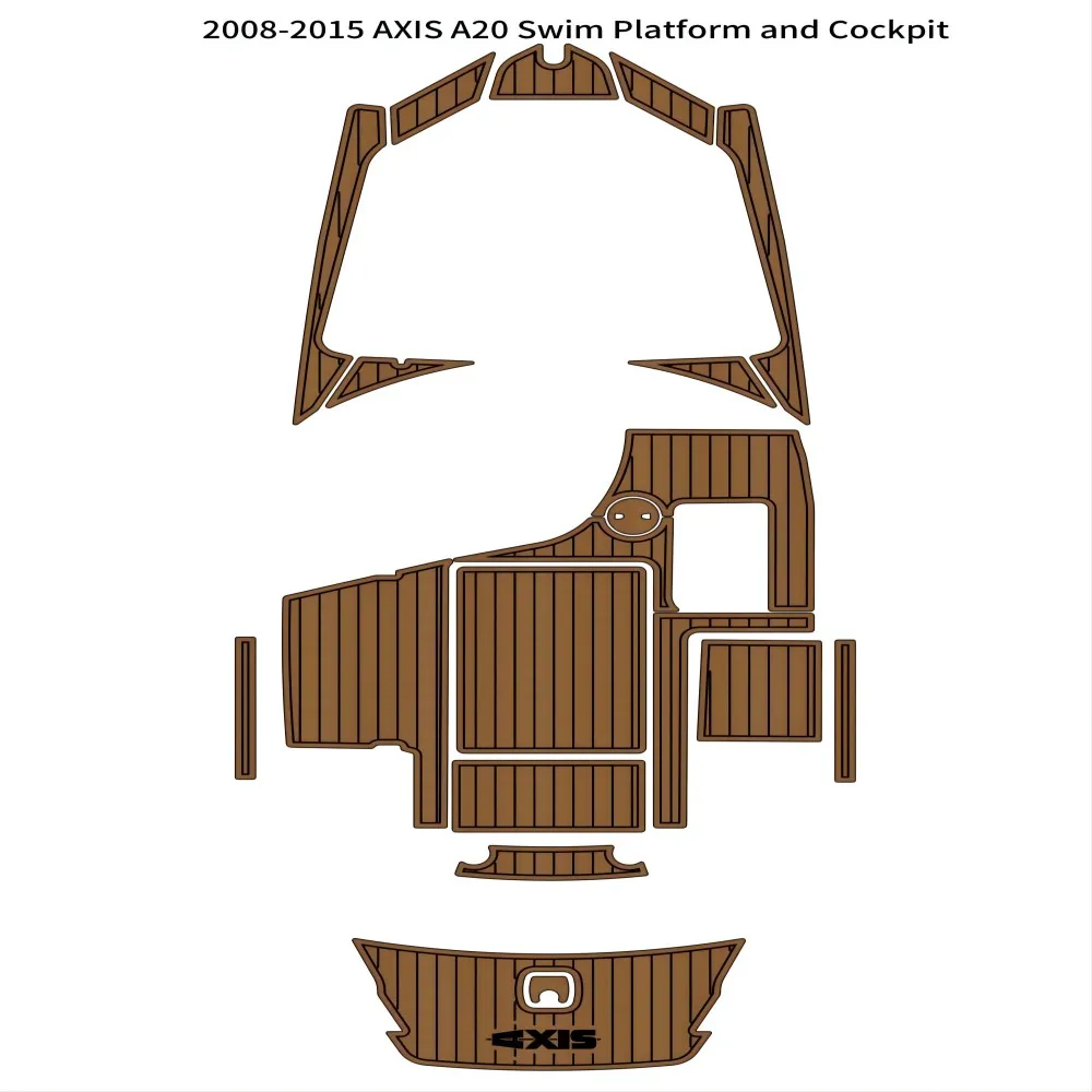 2008-2015 AXIS A20 Swim Platform Cockpit Pad Boat EVA Foam Teak Deck Floor Mat 
2008-2015 AXIS A20 Swim Platform Cockpit Pad Boat EVA Foam Teak Deck Floor Mat
