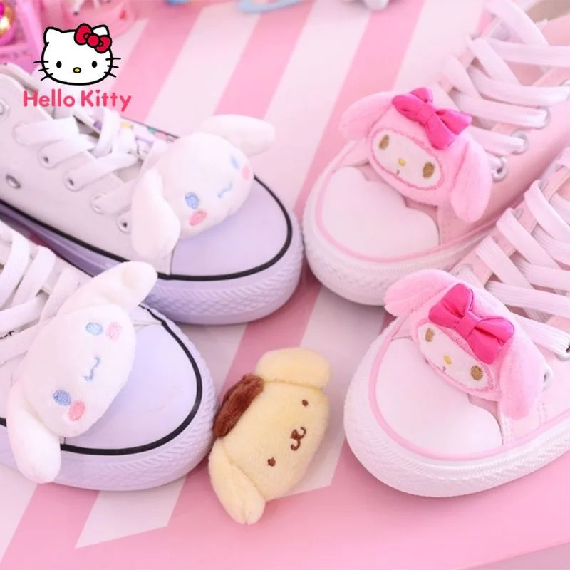 Hello Kitty Shoelace Cute Cartoon Decorative Shoe Buckle Plush Doll College Style Niche Design Y2k for Casual Shoes Sneakers
Hello Kitty Shoelace Cute Cartoon Decorative Shoe Buckle Plush Doll College Style Niche Design Y2k for Casual Shoes Sneakers