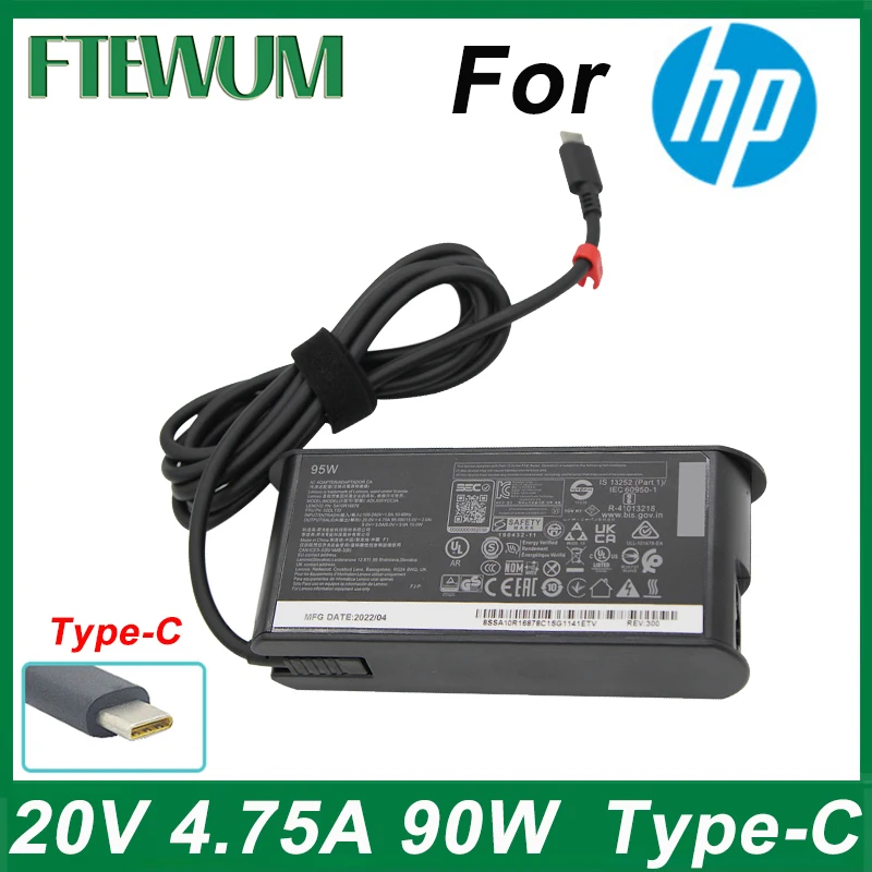 95W 20V 4.75A Universal USB Type C PD Charger Laptop Power Supply Adapter for Lenovo Asus Hp Samsung USB C Adaptor
95W 20V 4.75A Universal USB Type C PD Charger Laptop Power Supply Adapter for Lenovo Asus Hp Samsung USB C Adaptor