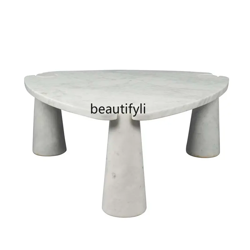 zq Minimalist Triangle Creative Marble Coffee Table Modern Model Room Living Room Sofa Side Table Coffee Table 
zq Minimalist Triangle Creative Marble Coffee Table Modern Model Room Living Room Sofa Side Table Coffee Table