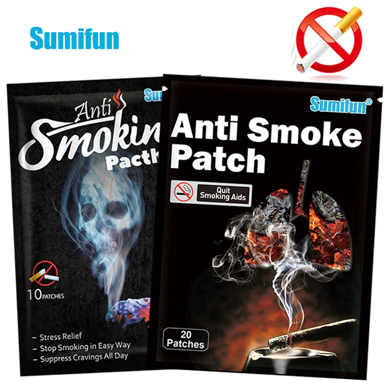 Sumifun 20pcs Stop Smoking Patch More Effective Quite Smoke Cessation Sticker Nicotine Patch Herbal Anti-smoking Medical Plaster
Sumifun 20pcs Stop Smoking Patch More Effective Quite Smoke Cessation Sticker Nicotine Patch Herbal Anti-smoking Medical Plaster