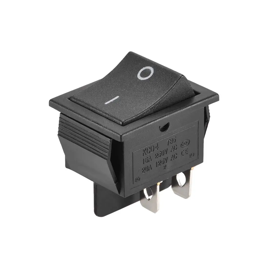 Keszoox DPST Boat Rocker Switch Black Toggle Switch for Boat Marine 4 pins ON/Off AC 250V/16A 125V/20A 1pcs
Keszoox DPST Boat Rocker Switch Black Toggle Switch for Boat Marine 4 pins ON/Off AC 250V/16A 125V/20A 1pcs