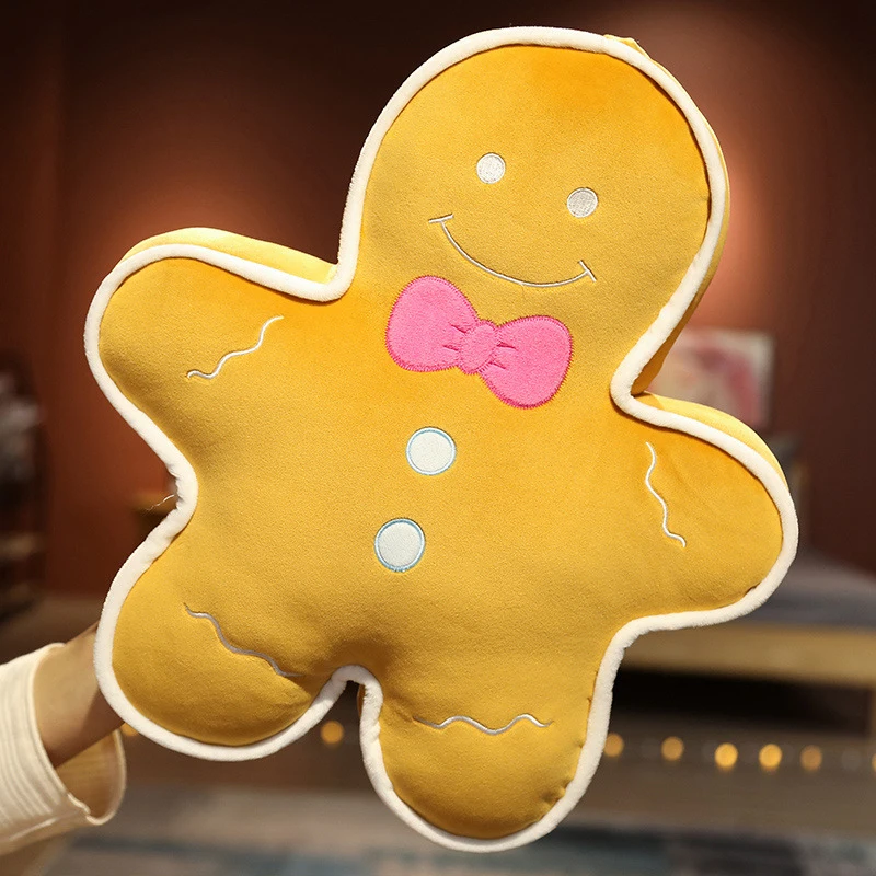 Plush Gingerbread Man Chair Cushion With Soft Touch and Bright Appearance for Bedroom Living Room Sofa Chair
Plush Gingerbread Man Chair Cushion With Soft Touch and Bright Appearance for Bedroom Living Room Sofa Chair