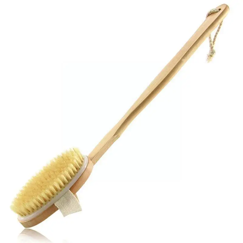 Bathroom Body Brush Long Handle Bath Natural Bristles Handle 41*6cm Massager Dry With Brush Wooden Brushing Shower Exfoliat N1H5
Bathroom Body Brush Long Handle Bath Natural Bristles Handle 41*6cm Massager Dry With Brush Wooden Brushing Shower Exfoliat N1H5