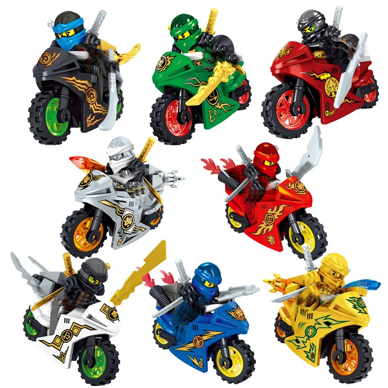 Ninja Motorcycles Model Building Blocks Bricks Figures Kids Toys for Childen Gift
Ninja Motorcycles Model Building Blocks Bricks Figures Kids Toys for Childen Gift