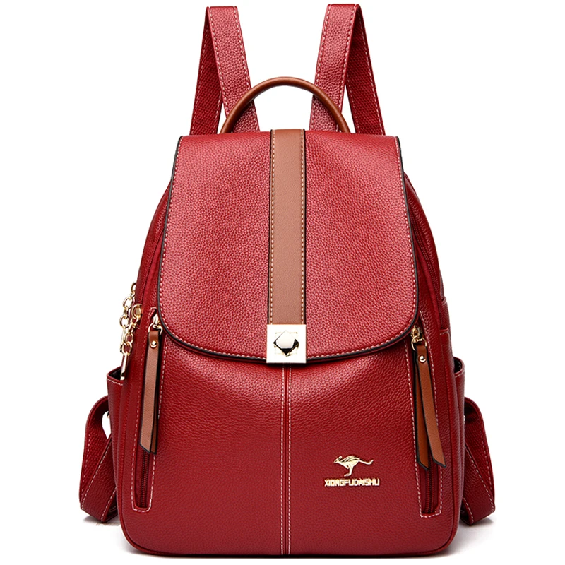 Рюкзаки для школьников, подростков, девочек, модный дизайн с замком, рюкзак для женщин, Ретро стиль, мягкая кожа, Mochilas Femininas, 2023 Sac A Dos
Рюкзаки для школьников, подростков, девочек, модный дизайн с замком, рюкзак для женщин, Ретро стиль, мягкая кожа, Mochilas Femininas, 2023 Sac A Dos