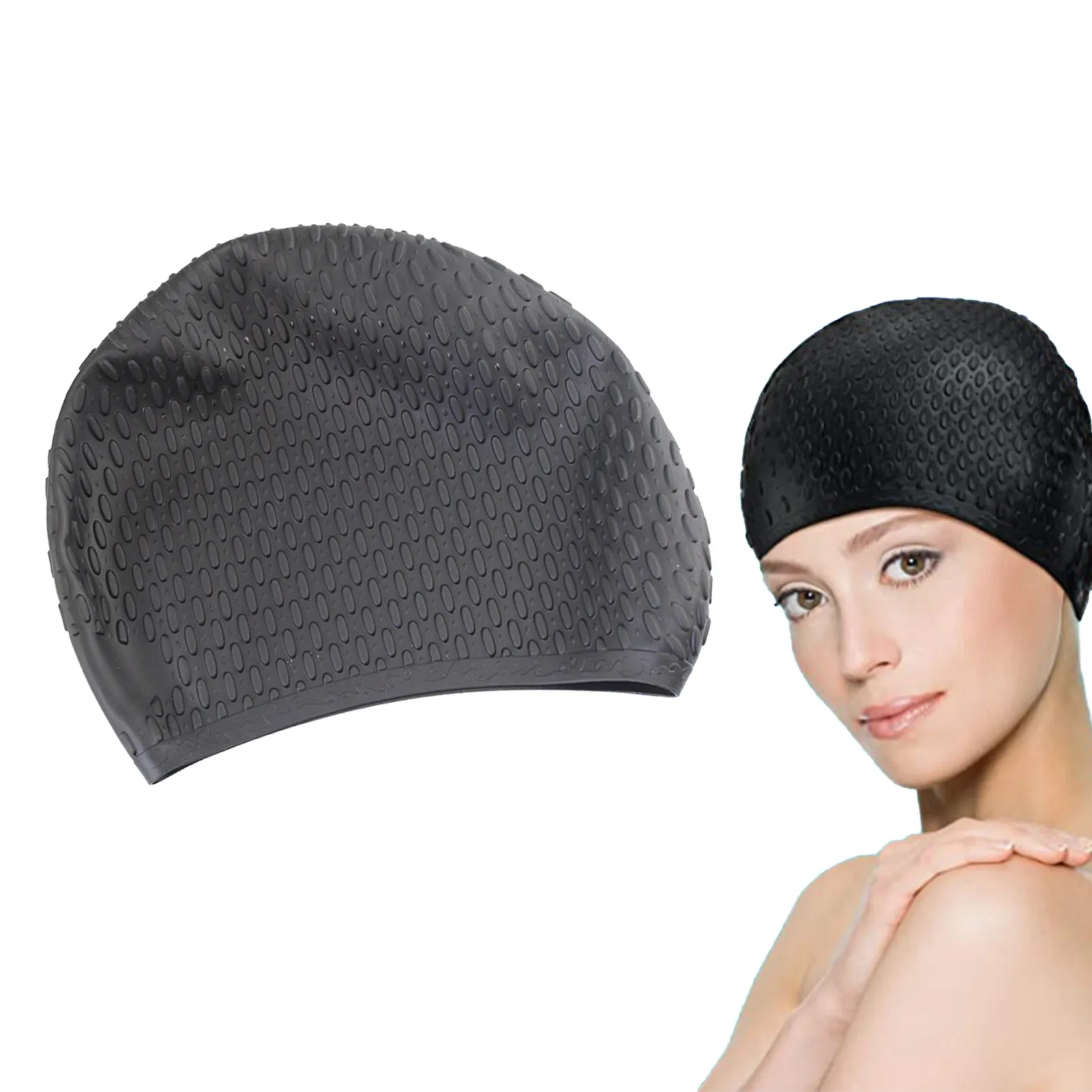 Adult Silicone Swim Cap Comfortable Swim Caps For Girls Elastomeric Bathing Caps Protect Ears For Women/Men Swimming
Adult Silicone Swim Cap Comfortable Swim Caps For Girls Elastomeric Bathing Caps Protect Ears For Women/Men Swimming