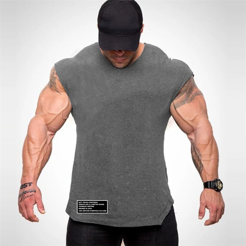 Muscleguys брендовый Бодибилдинг Фитнес Мужская мода Повседневный Чистый хлопок Slim Fit Печатный тренировочный жилет M-2XL
Muscleguys брендовый Бодибилдинг Фитнес Мужская мода Повседневный Чистый хлопок Slim Fit Печатный тренировочный жилет M-2XL