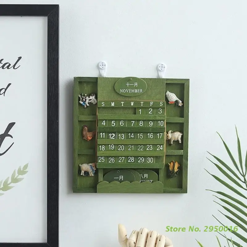 Wall Mount Wooden Calendar Desk Calendar Home Office Furnishing DIY Yearly Planner Calendar Ornaments
Wall Mount Wooden Calendar Desk Calendar Home Office Furnishing DIY Yearly Planner Calendar Ornaments