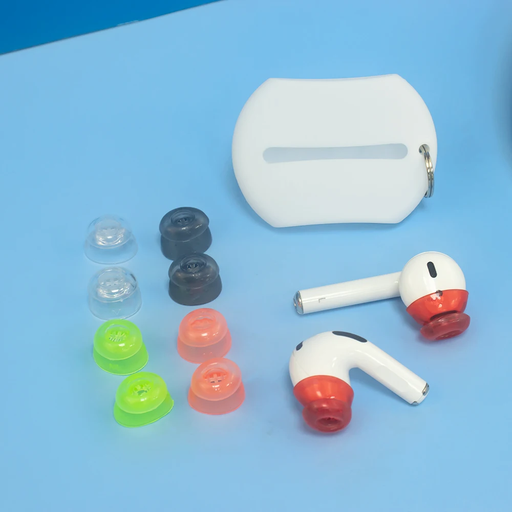 10pcs In-Ear Earphone Covers Cap Replacement Earbud Bud Tips Earbuds for Airpods 3 2 1 Soft Headphones Anti-Lost Cap
10pcs In-Ear Earphone Covers Cap Replacement Earbud Bud Tips Earbuds for Airpods 3 2 1 Soft Headphones Anti-Lost Cap