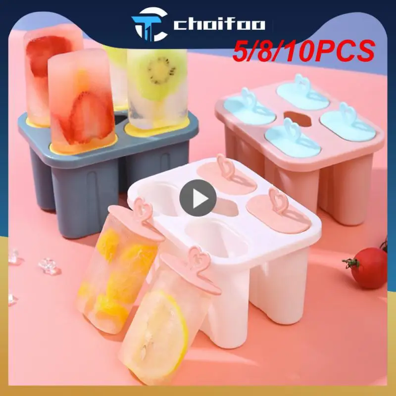 5/8/10PCS Get Rid Of Summer Heat Making Tools Reusable Popsicle Maker Self-control Summer Silicone Ice Cream Mold
5/8/10PCS Get Rid Of Summer Heat Making Tools Reusable Popsicle Maker Self-control Summer Silicone Ice Cream Mold