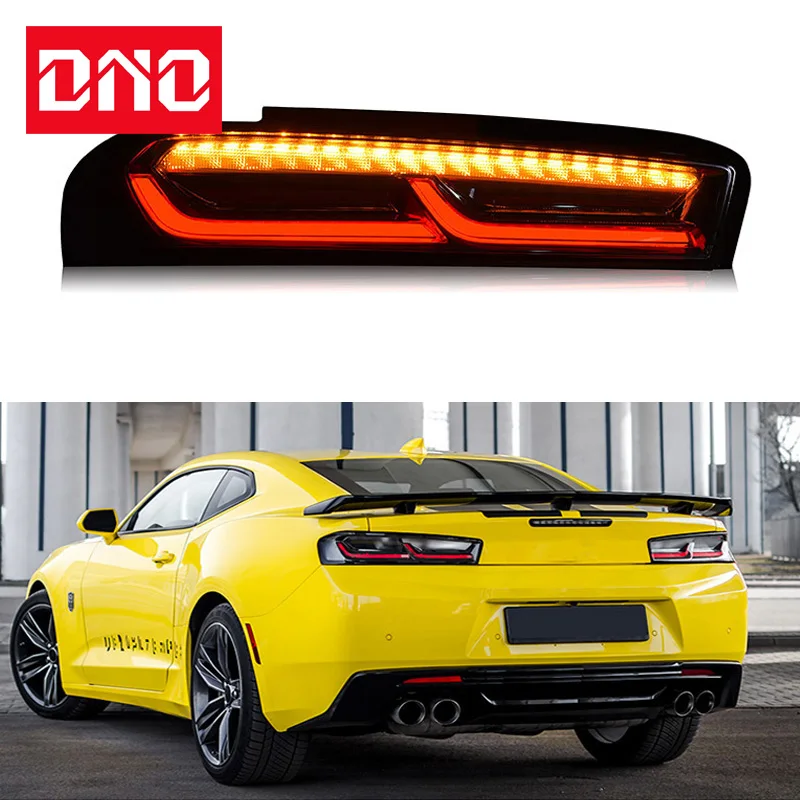 

DNO Car LED Accessories Taillight For Chevrolet Camaro 2016 2017 2018 12V Rear Running Lamp Brake Reverse Turn Signal Taillamp