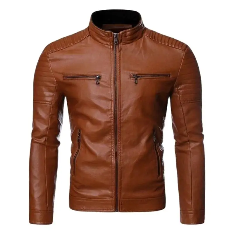2023 Autumn/Winter Men's Leather Jacket Motorcycle Jacket Classic Solid color men's High quality men's casual Jacket Leather 123
2023 Autumn/Winter Men's Leather Jacket Motorcycle Jacket Classic Solid color men's High quality men's casual Jacket Leather 123