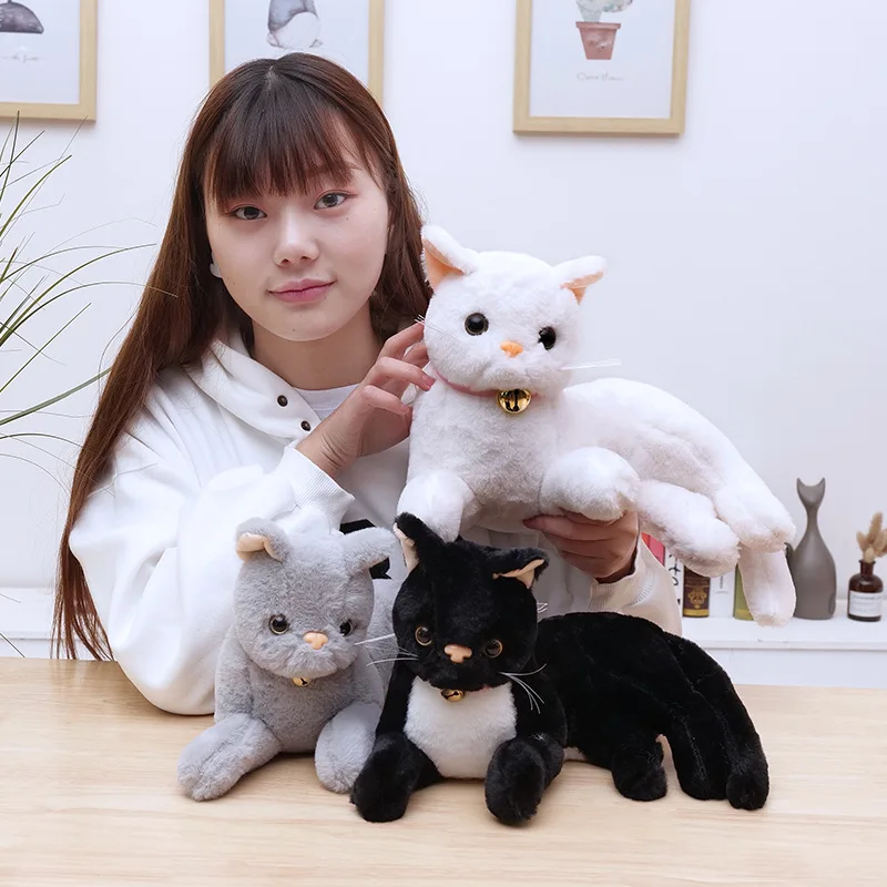 Black Cat Plush Toy 29cm Soft Stuffed Kittens Cute Animal Doll For Girls Boys Kids Cat Plushies For Christmas Birthday Gift
Black Cat Plush Toy 29cm Soft Stuffed Kittens Cute Animal Doll For Girls Boys Kids Cat Plushies For Christmas Birthday Gift