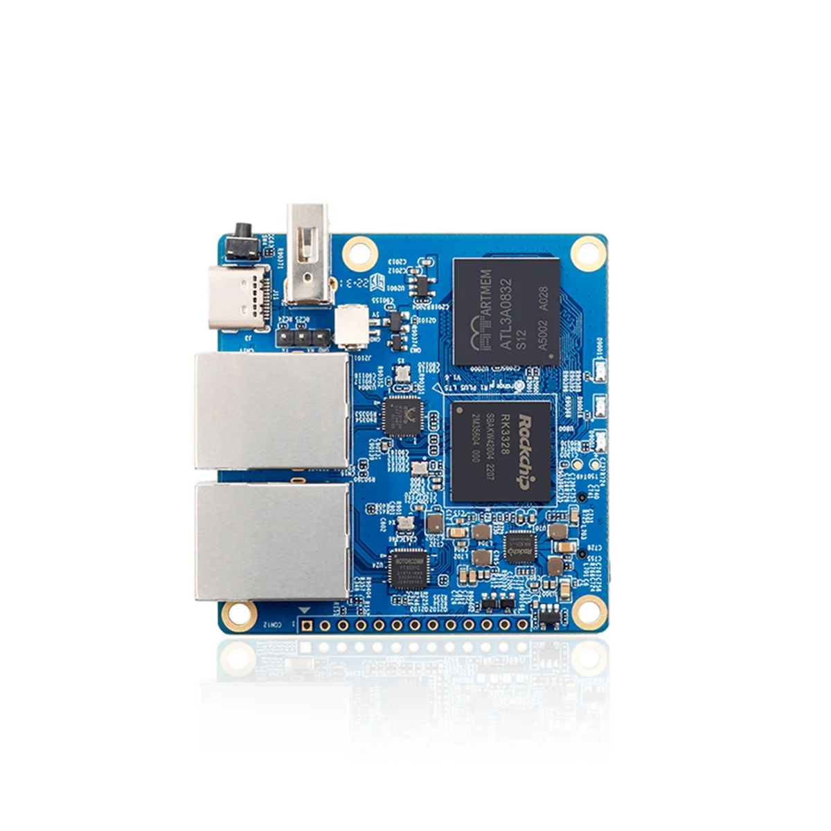 For Orange Pi R1 Plus LTS RK3328 Cortex-A53 Quad-Core 64-Bit 1GB LPDDR3 Development Board+Acrylic Case+Cooling Fan
For Orange Pi R1 Plus LTS RK3328 Cortex-A53 Quad-Core 64-Bit 1GB LPDDR3 Development Board+Acrylic Case+Cooling Fan