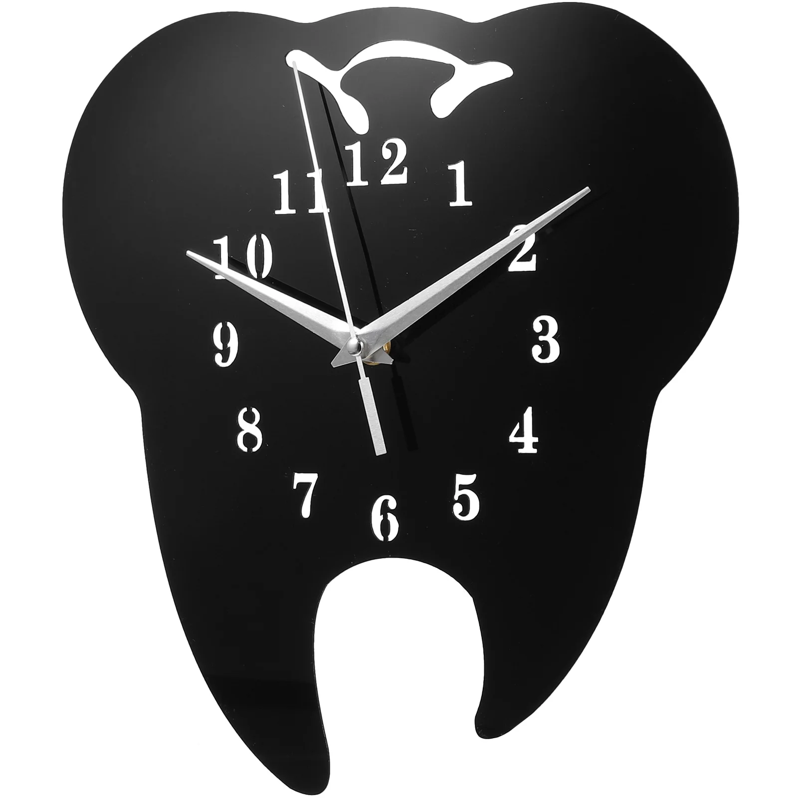Delicate Tooth Shaped Wall Clock Office Reloj Pared Digital Mute Acrylic Bedroom Decor
Delicate Tooth Shaped Wall Clock Office Reloj Pared Digital Mute Acrylic Bedroom Decor