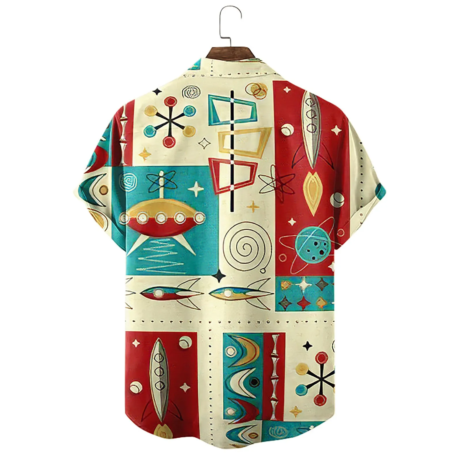 Men's Space Print Top Shirt Casual Shirt Blouse Summer Short Sleeve Button Breathable Tops Fashion Top Shirt Men Shirt Athletic
Men's Space Print Top Shirt Casual Shirt Blouse Summer Short Sleeve Button Breathable Tops Fashion Top Shirt Men Shirt Athletic
