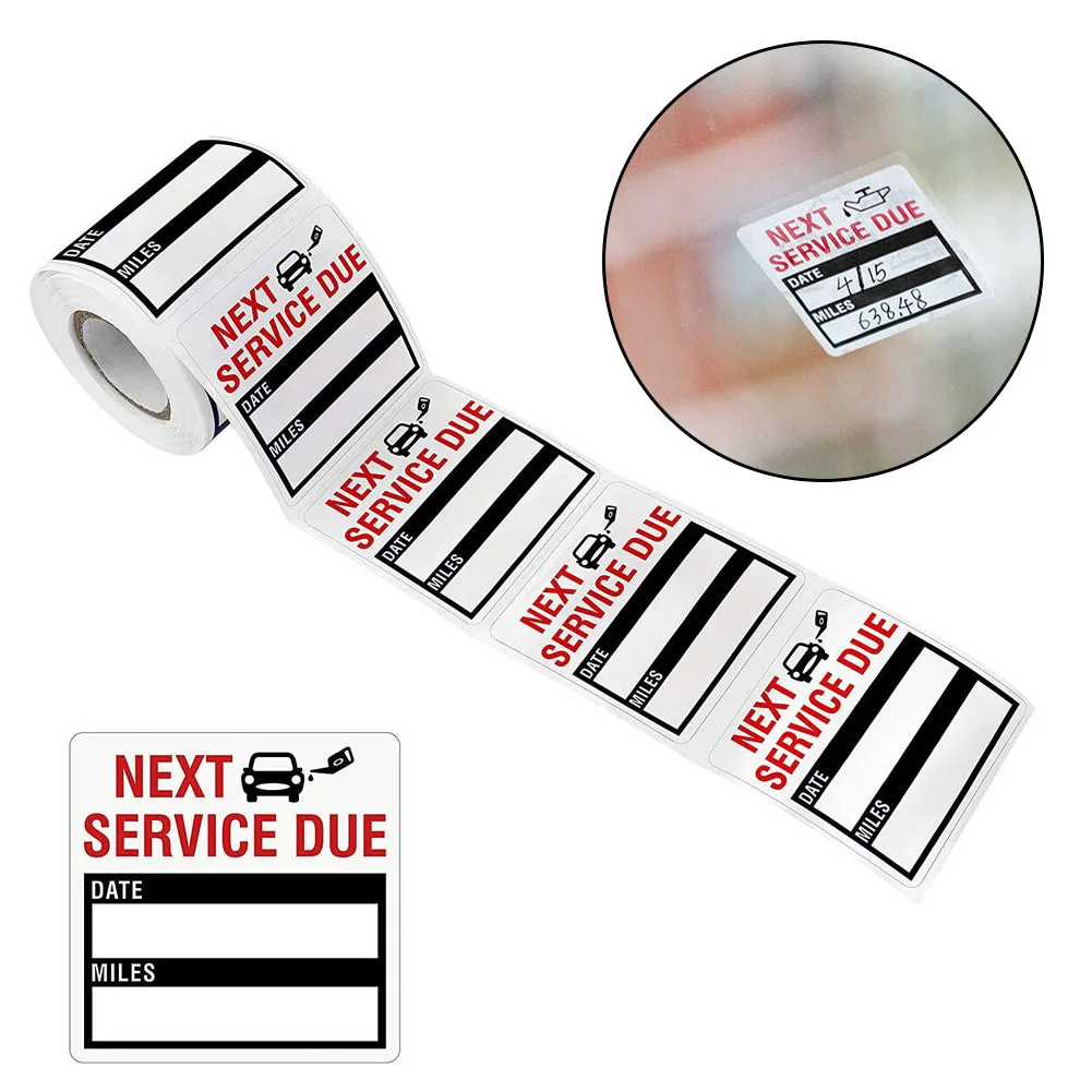 Car Sticker Oil Change Sticker Clear Lite Sticker Oil Change Service Stickers Self Adhesive 300pcs/roll Hot Sale
Car Sticker Oil Change Sticker Clear Lite Sticker Oil Change Service Stickers Self Adhesive 300pcs/roll Hot Sale