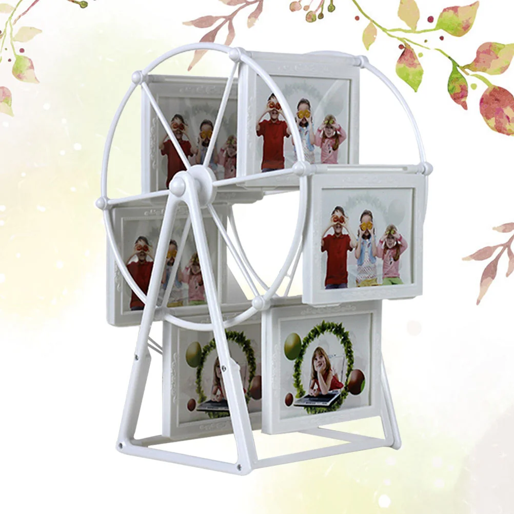 Creative Photo Frame Ferris Wheel Photo Frame Adorable Picture Frame Simple Photograph Frame for Home Wedding Family Frames
Creative Photo Frame Ferris Wheel Photo Frame Adorable Picture Frame Simple Photograph Frame for Home Wedding Family Frames