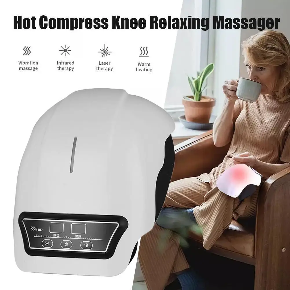 Electric Knee Massager Wireless Red Light Physiotherapy Compress Instrument Knee Vibration Cold Knee Joint Leg Hot Protecto A4M1
Electric Knee Massager Wireless Red Light Physiotherapy Compress Instrument Knee Vibration Cold Knee Joint Leg Hot Protecto A4M1