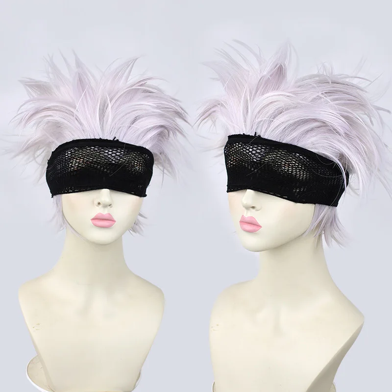 Cartoon Anime Gojo Satoru Halloween Cosplay Wigs Party Role Playing Dress Up Synthetic Fiber Hair Props Fashion Accessories
Cartoon Anime Gojo Satoru Halloween Cosplay Wigs Party Role Playing Dress Up Synthetic Fiber Hair Props Fashion Accessories