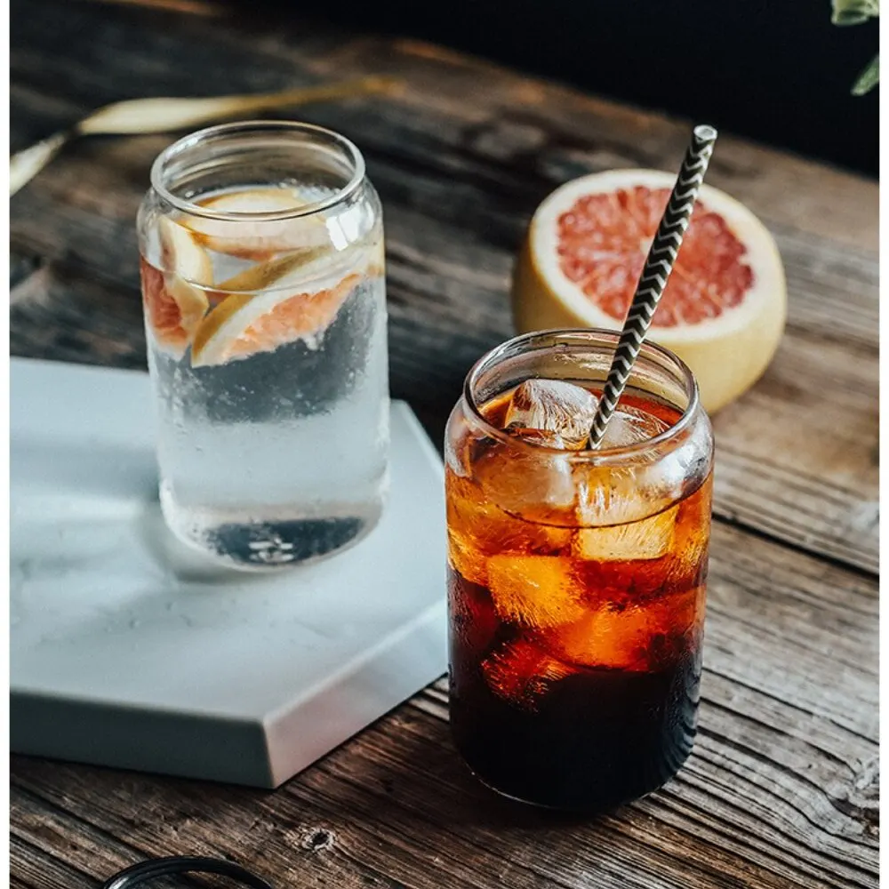 400/600ml Drinking Glasses Coke Cans Mug Glass Cup Drinking Utensil Cold Drink Juice Coffee Cups Wine Cups Whiskey Glasses
400/600ml Drinking Glasses Coke Cans Mug Glass Cup Drinking Utensil Cold Drink Juice Coffee Cups Wine Cups Whiskey Glasses