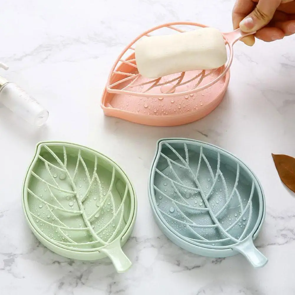 Bathroom Soap Box Desktop Leaf Shape Portable Double Practical Non-slip Storage Fashion Sponge Drain
Bathroom Soap Box Desktop Leaf Shape Portable Double Practical Non-slip Storage Fashion Sponge Drain