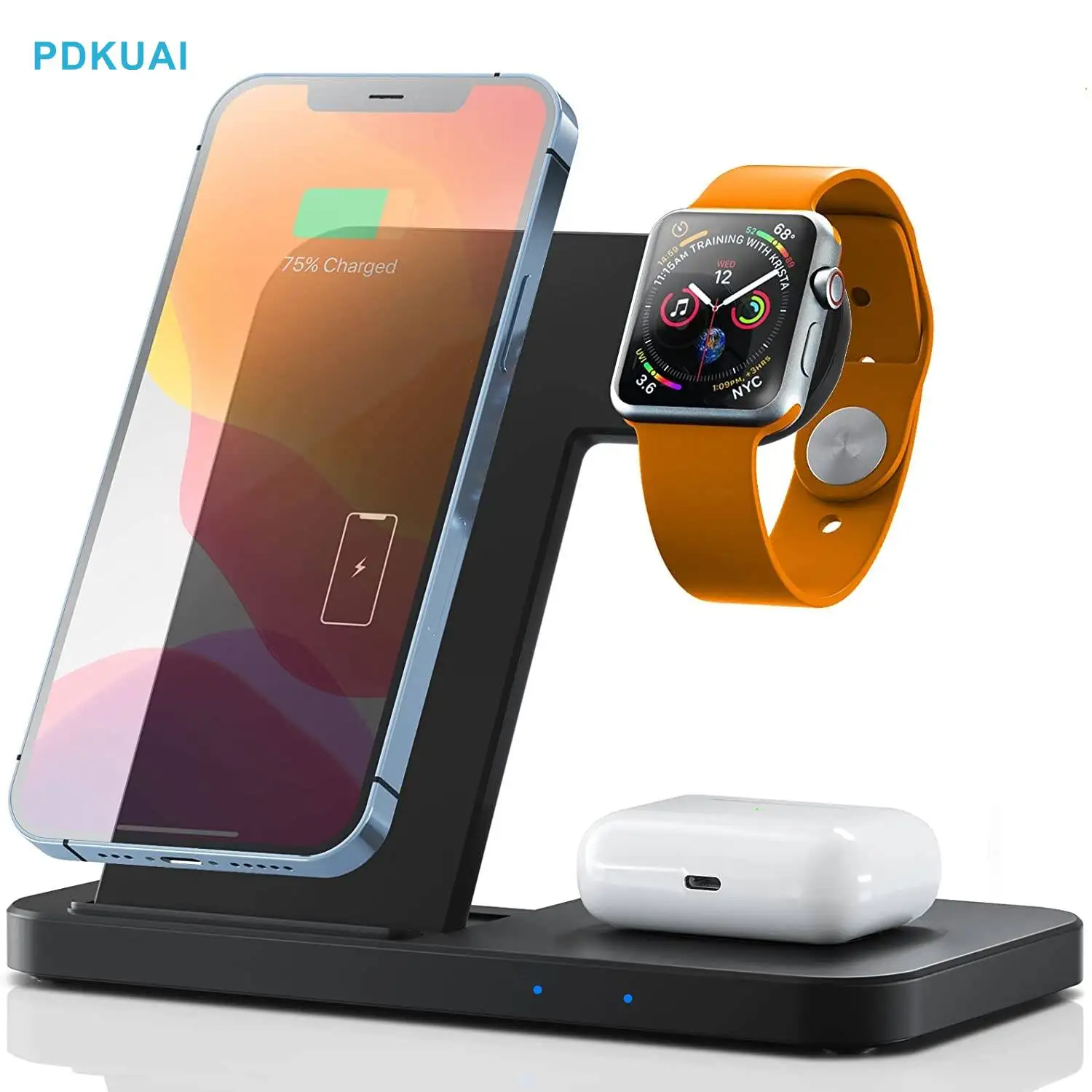 Беспроводное зарядное устройство 15 Вт для iPhone 14, 13, 12, 11, 8, XS Pro Max, XR, X, Apple Watch 8, 7, 6 SE, Apple Airpods Pro, зарядная станция
Беспроводное зарядное устройство 15 Вт для iPhone 14, 13, 12, 11, 8, XS Pro Max, XR, X, Apple Watch 8, 7, 6 SE, Apple Airpods Pro, зарядная станция