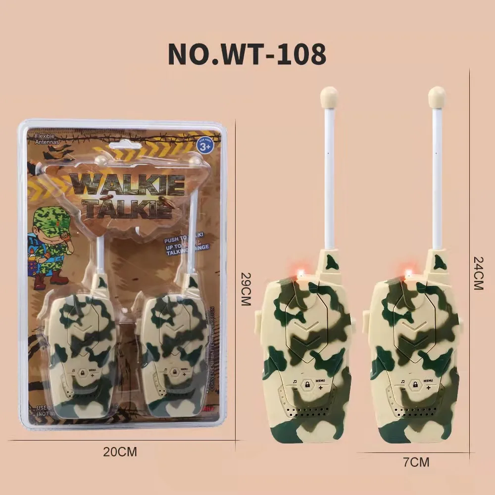 Parent-child Interactive Toy Boy Girl Radio Handheld Phone Radio Christmas Birthday Gift a Pair of Children's Walkie-talkies
Parent-child Interactive Toy Boy Girl Radio Handheld Phone Radio Christmas Birthday Gift a Pair of Children's Walkie-talkies