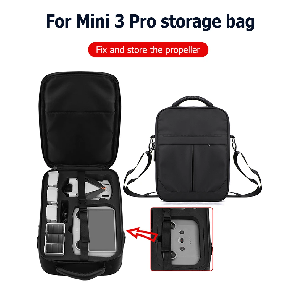 Portable Crossbody Carrying Case Collision Resistance Bag for DJI Mini 3 Pro Drone Body Accessories Shoulder Handbag
Portable Crossbody Carrying Case Collision Resistance Bag for DJI Mini 3 Pro Drone Body Accessories Shoulder Handbag