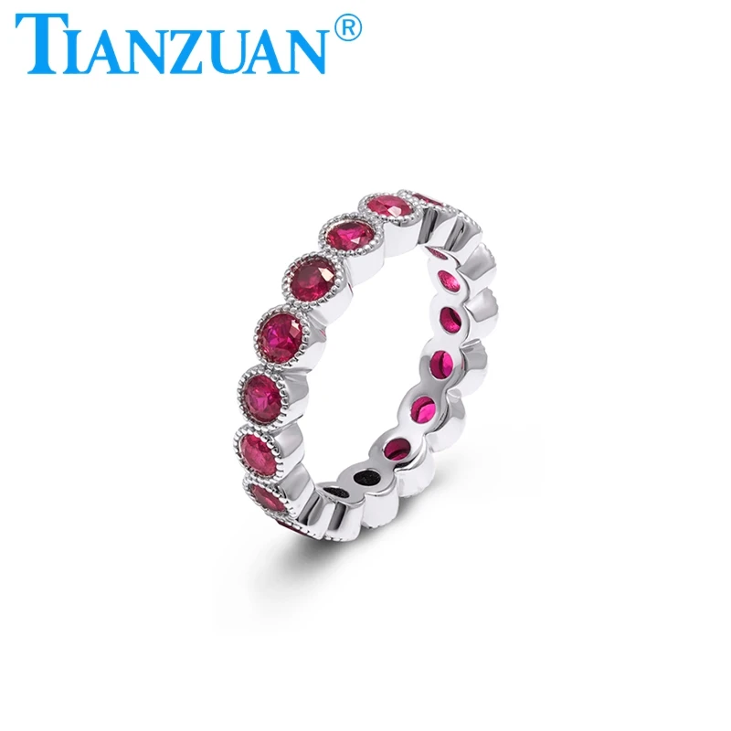 New 925 Sterling Silver Simulation Ruby Ring Women's Ring For Women Jewelry Cute Gift Fine Jewelry
New 925 Sterling Silver Simulation Ruby Ring Women's Ring For Women Jewelry Cute Gift Fine Jewelry