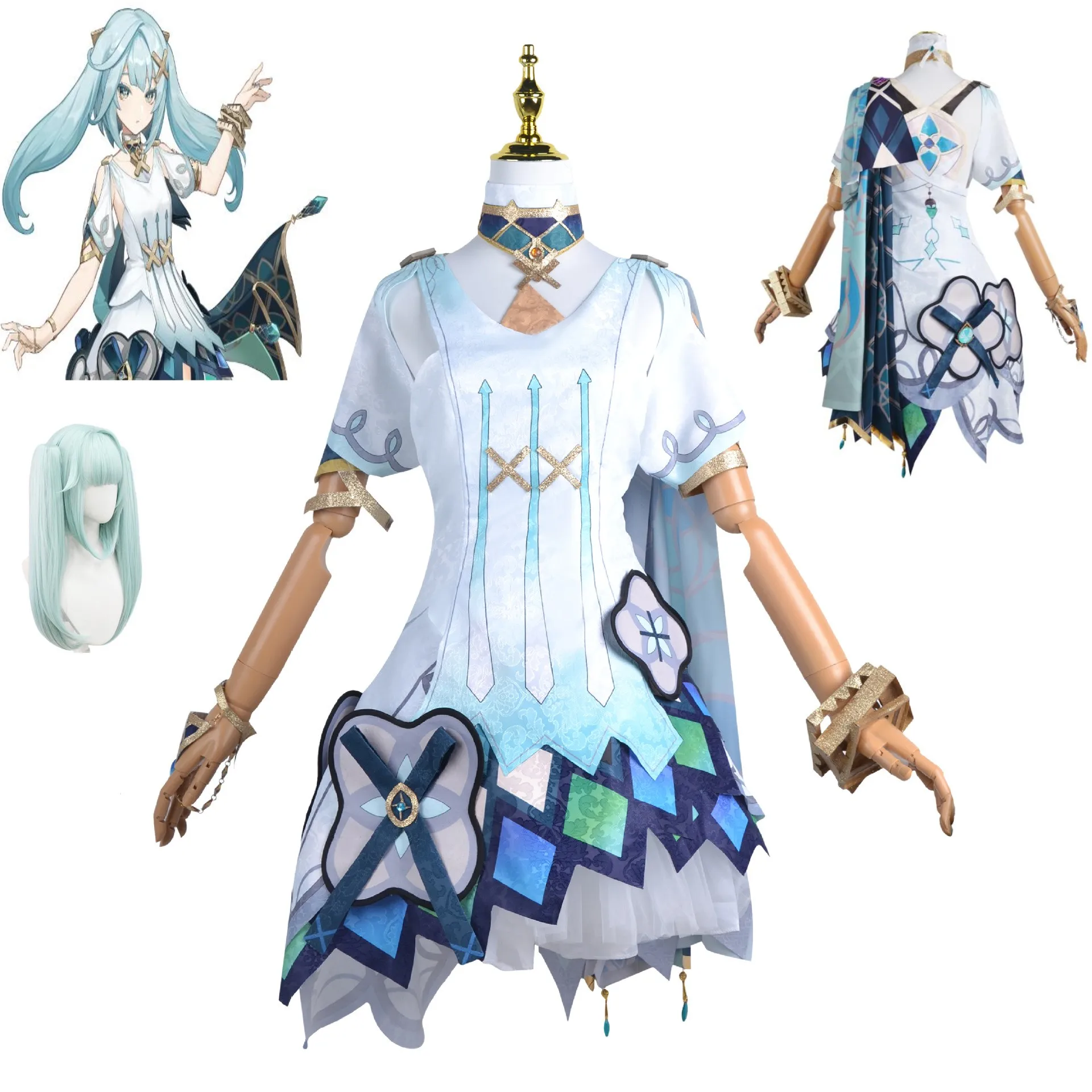 Game Genshin Impact Faruzan Cosplay Costume Wig Halloween Anime Party Women Combat Uniform Girl Dress Accessories Suit Outfit
Game Genshin Impact Faruzan Cosplay Costume Wig Halloween Anime Party Women Combat Uniform Girl Dress Accessories Suit Outfit