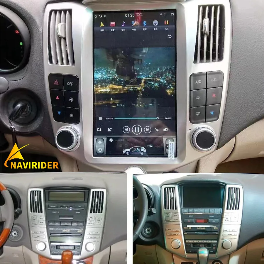 11.8" Tesla Screen Android Car GPS Navigation For Lexus RX300 RX330 RX350 RX400h Toyota Harrier Stereo Multimedia Video Player
11.8" Tesla Screen Android Car GPS Navigation For Lexus RX300 RX330 RX350 RX400h Toyota Harrier Stereo Multimedia Video Player